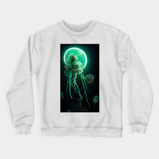 Jellyfish in bloom Crewneck Sweatshirt